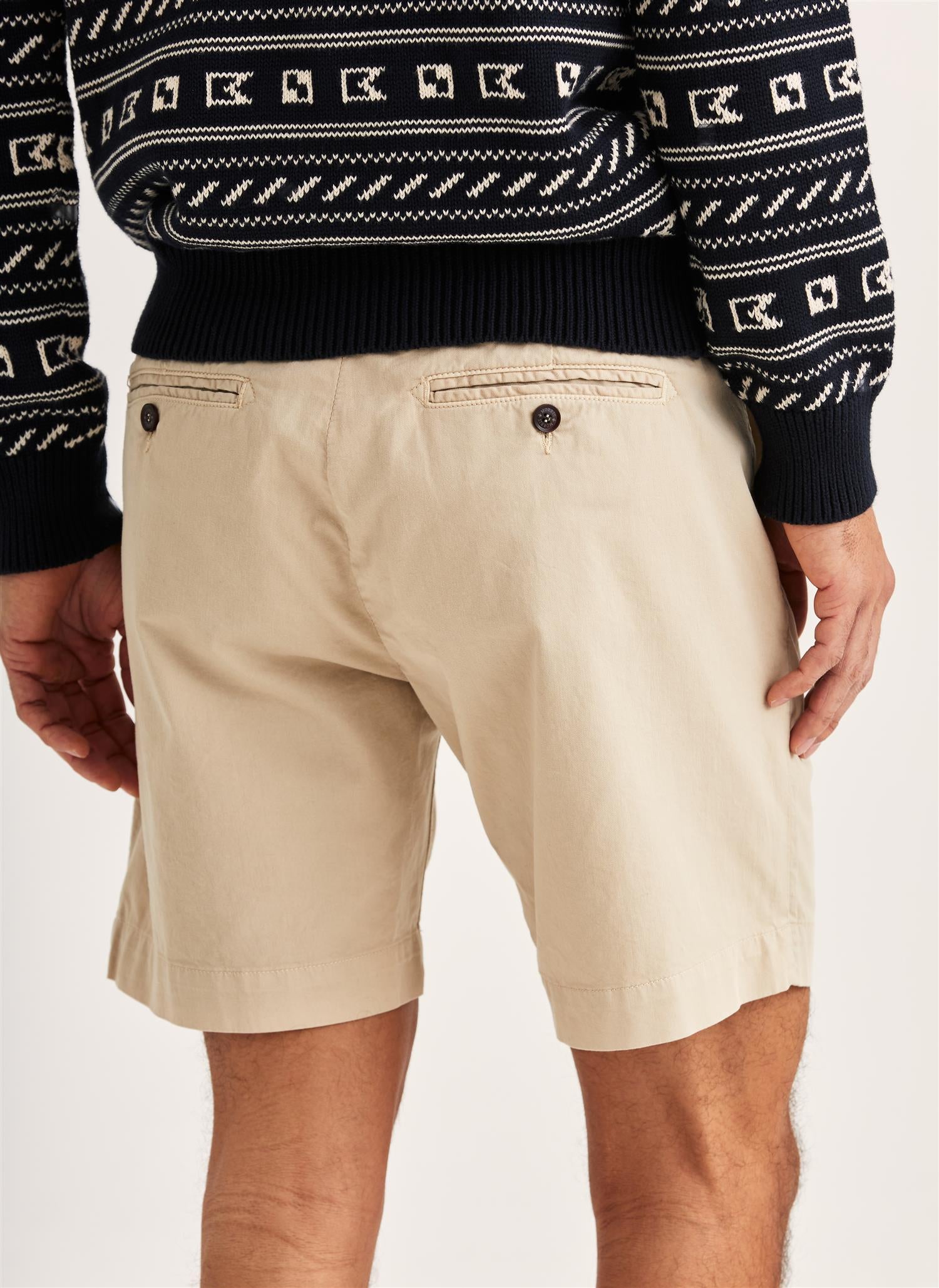 Jeffrey Summer Chino Shorts 7" Khaki