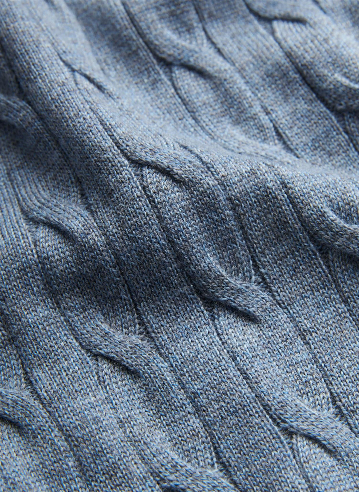 Merino Cable John Zip AW26 Iceblue
