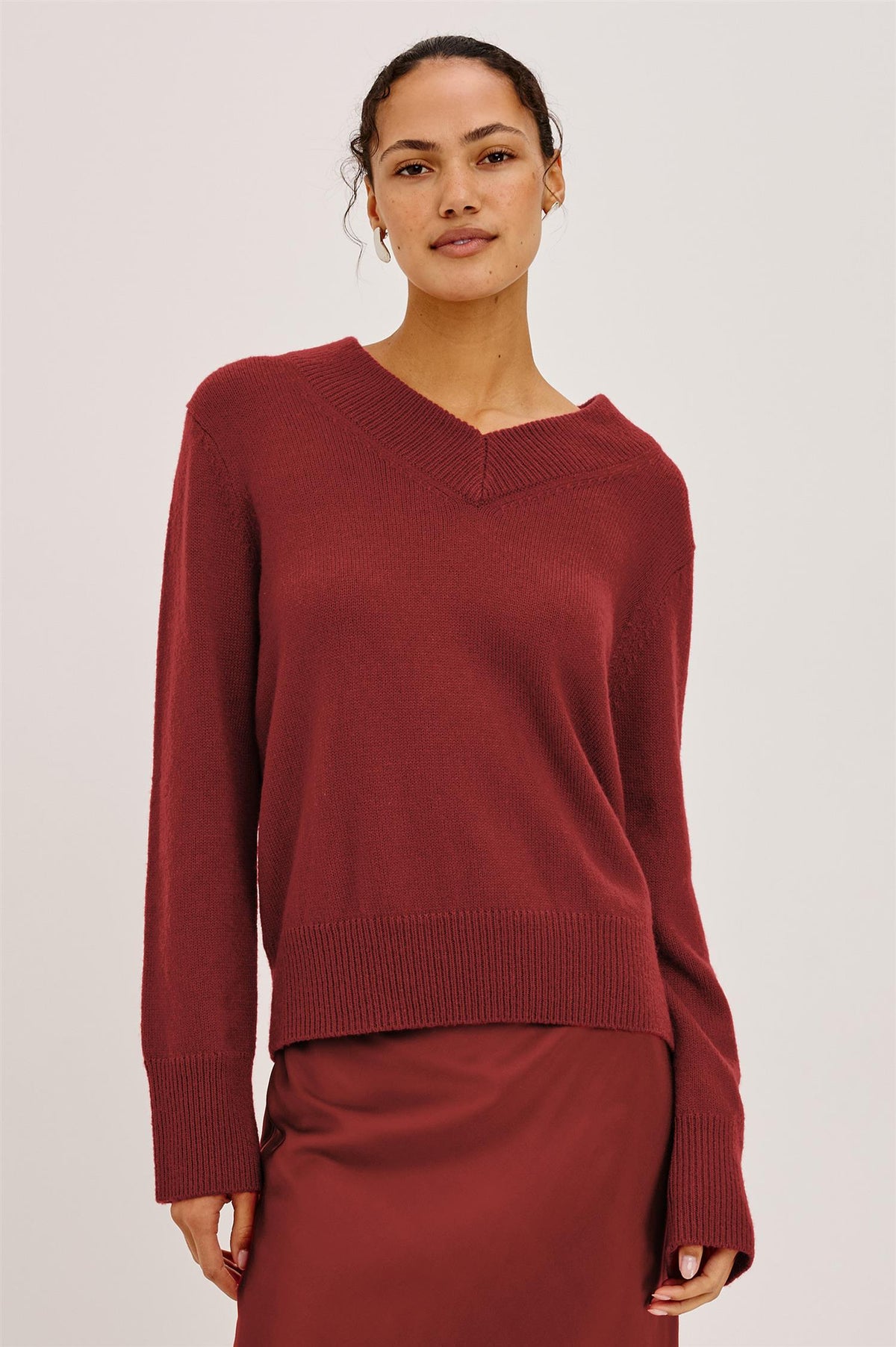 Lidya Sweater Crimso