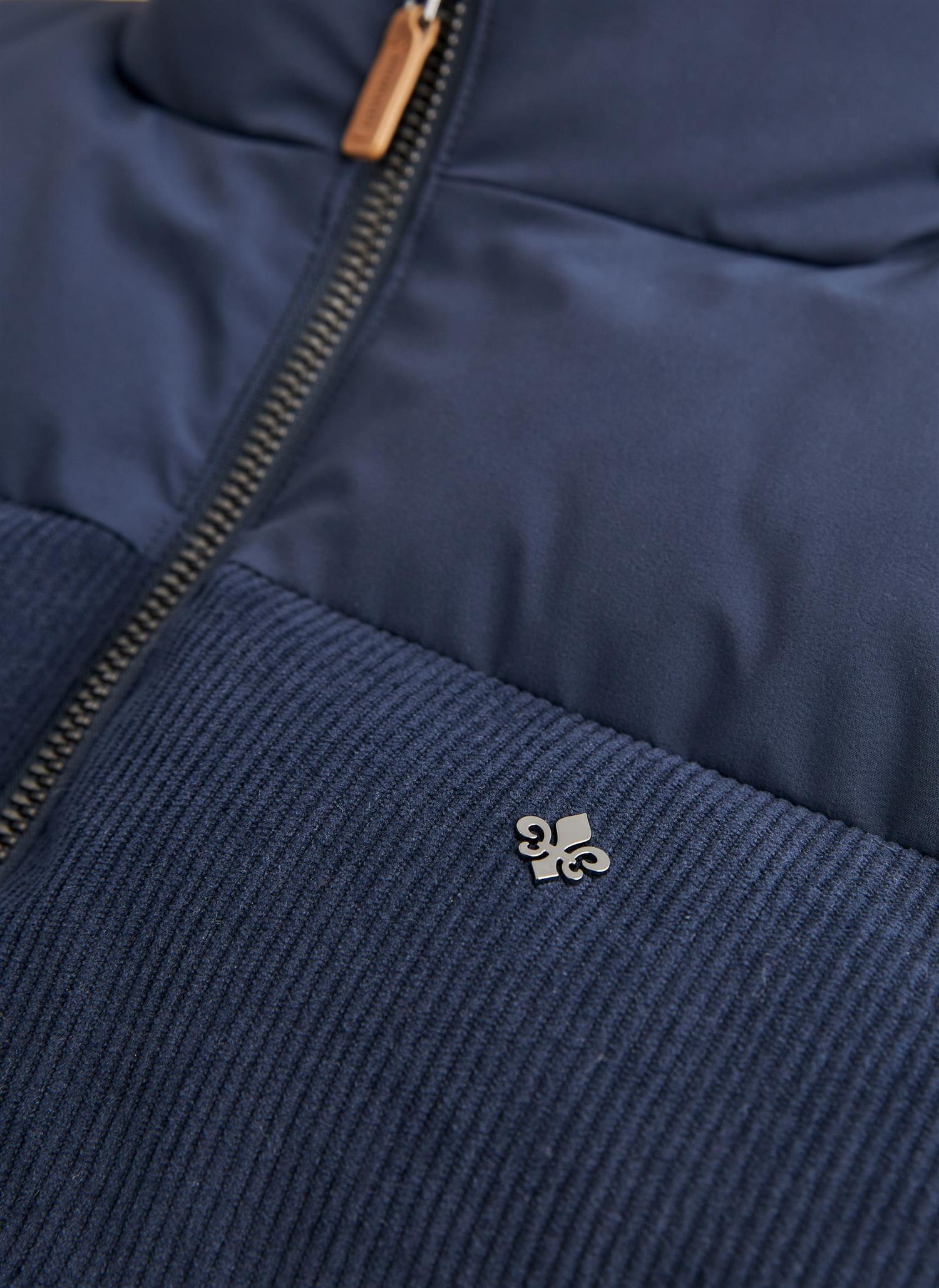 Catton Puffer Vest Navy