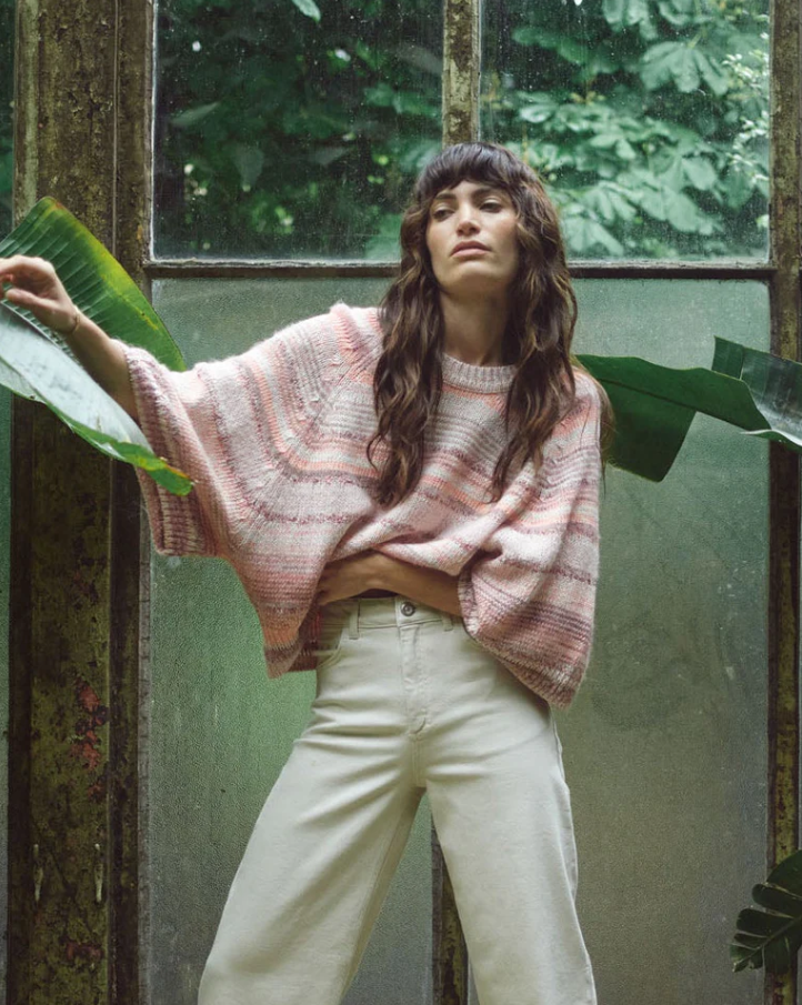 Mmedele3/4 Knit Peachy