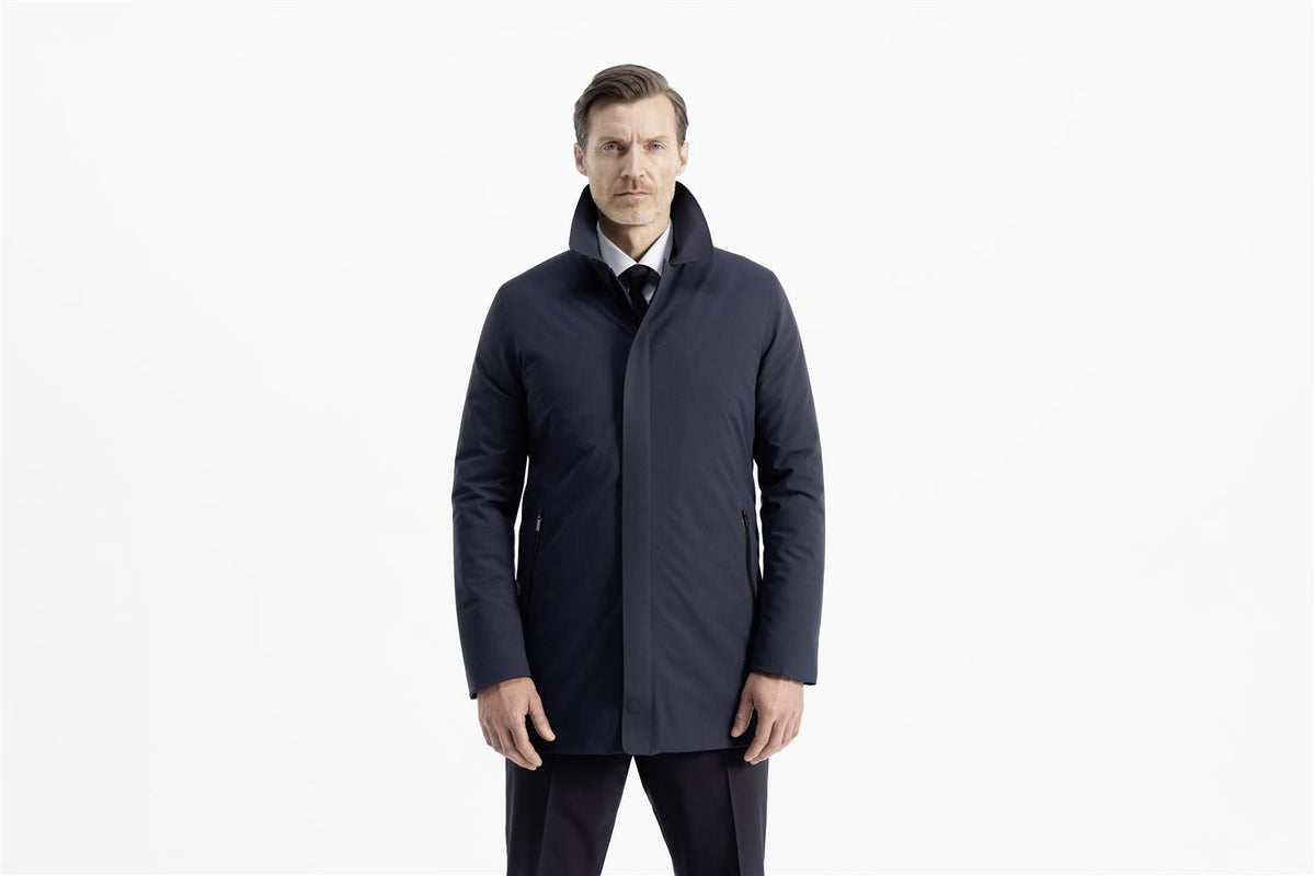 Regulator Coat Japan Navy Herringbone