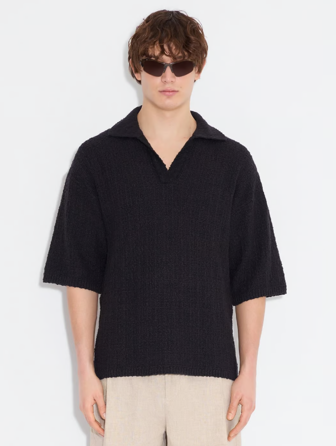 OUTCAST PIQUE BLACK