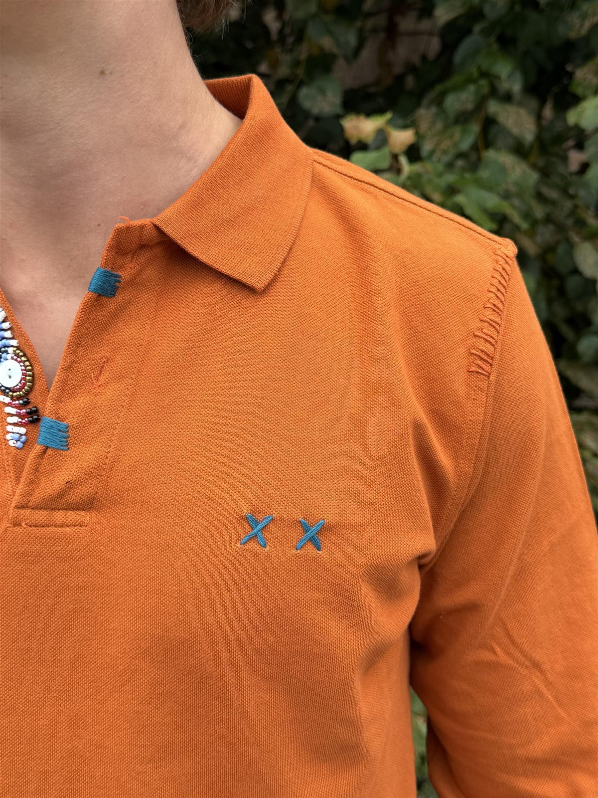 Gipsy Longsleeve Slimfit Polo Piquet Argan