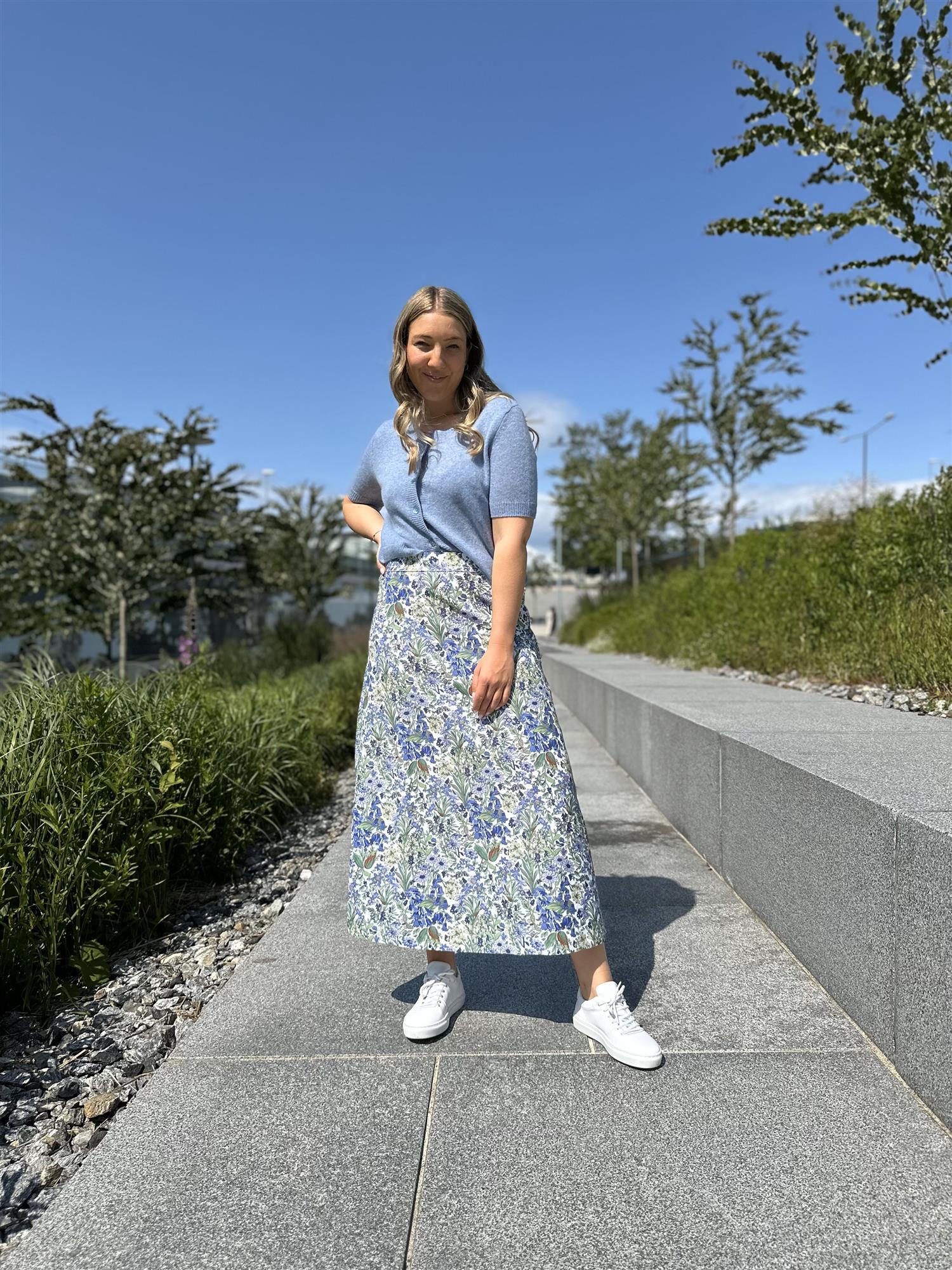Linen Skirt Flora