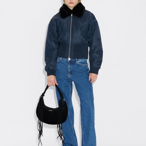 Cocoon Corduroy Small Bag Black