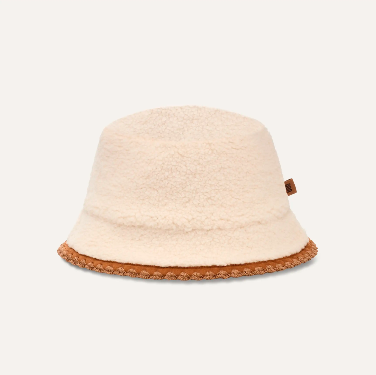 UGGfluff Scalloped Hat Nimbus