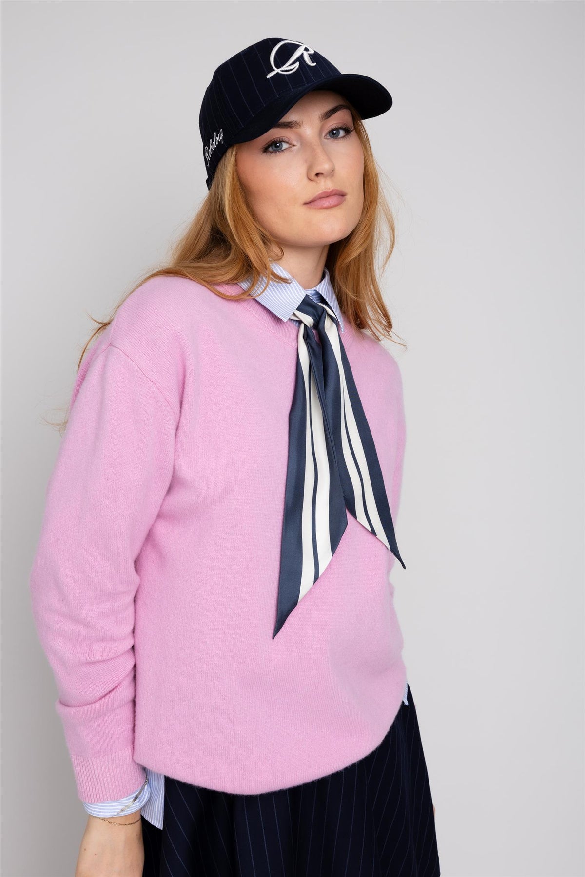 W. Alex Crew Sweater Pink