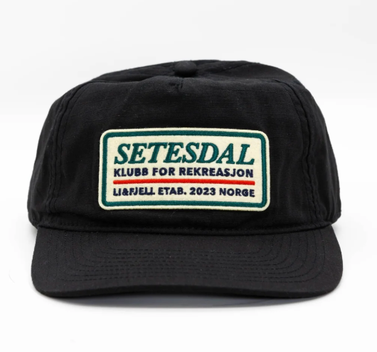 Setesdal Patch Ripstop Caps - Svart