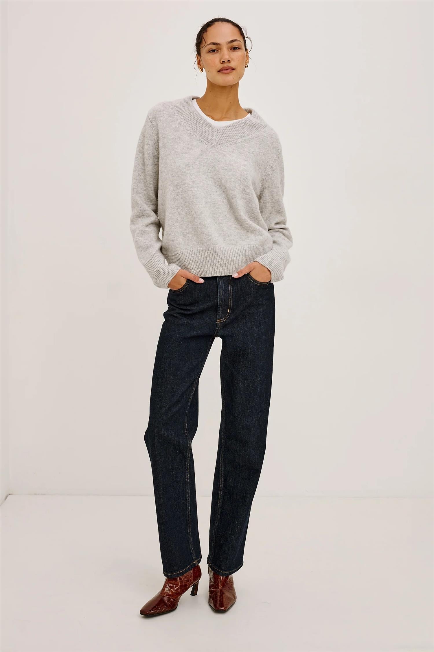 Lidya Sweater Heather Grey