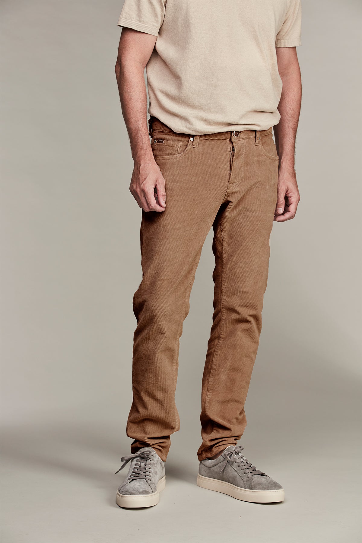 5 Pkt Velvy Cord Stretch Copper