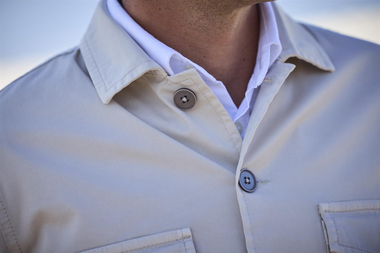 Clearwater Overshirt Irish White