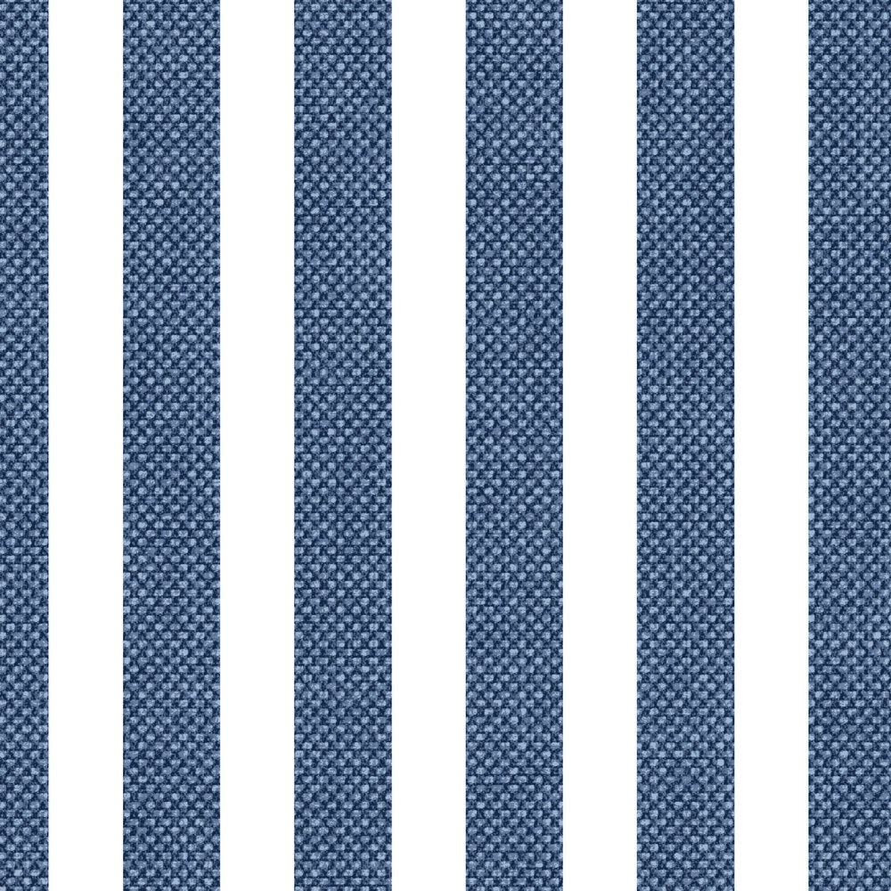 Casual Kent 1/2 Middle Blue Stripes