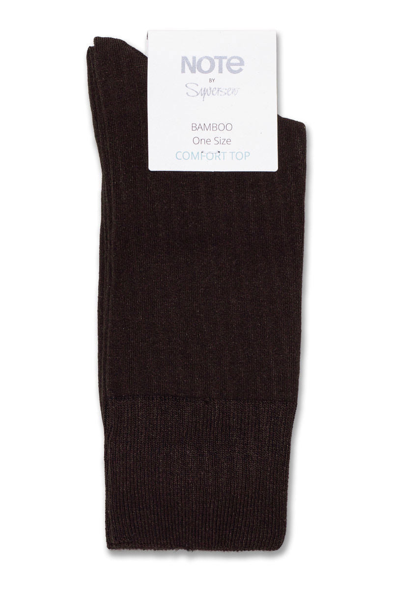 Note Bamboo Comfort Top Dark brown