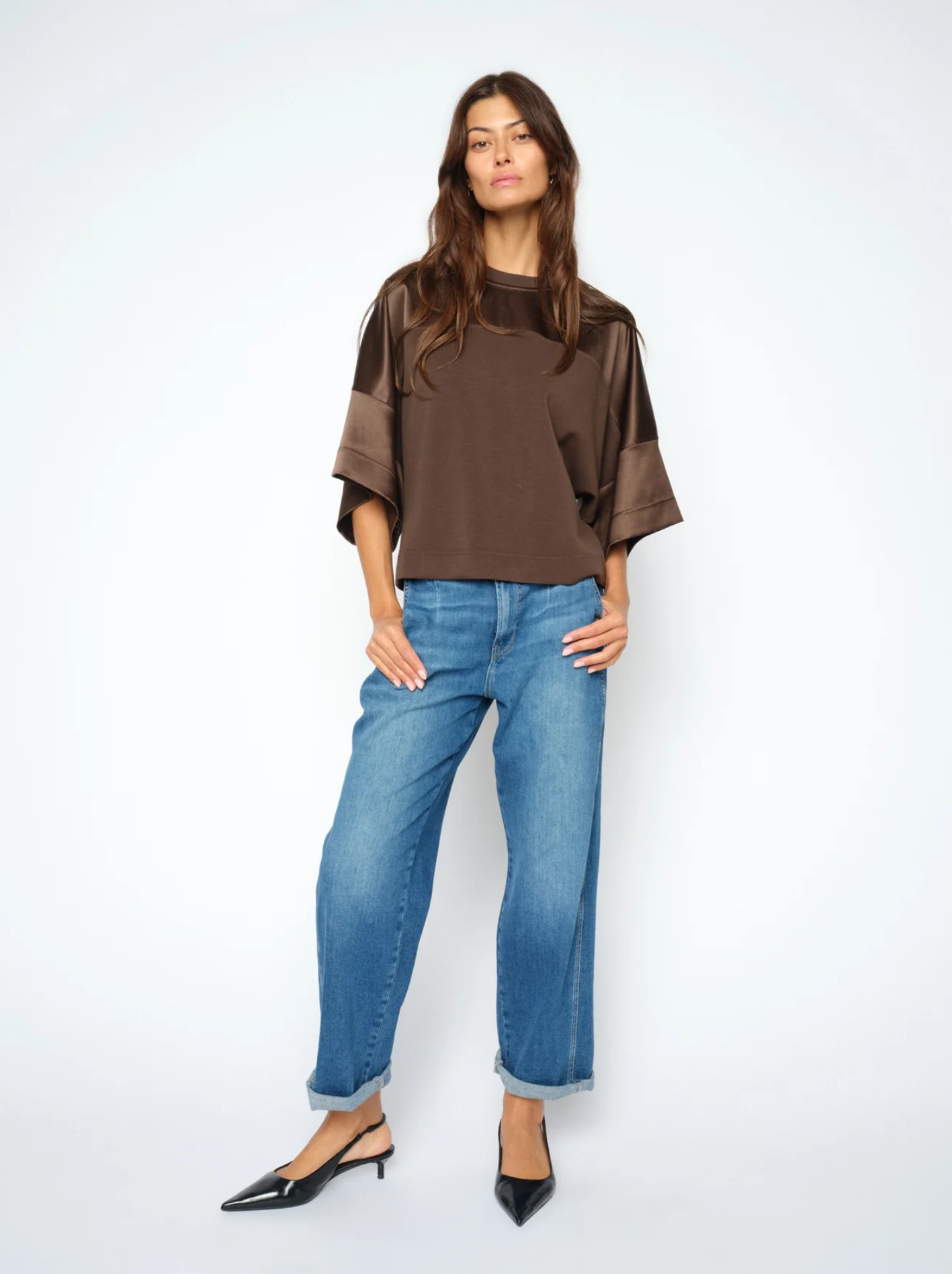 Mmsandie Comfort Jeans Blue