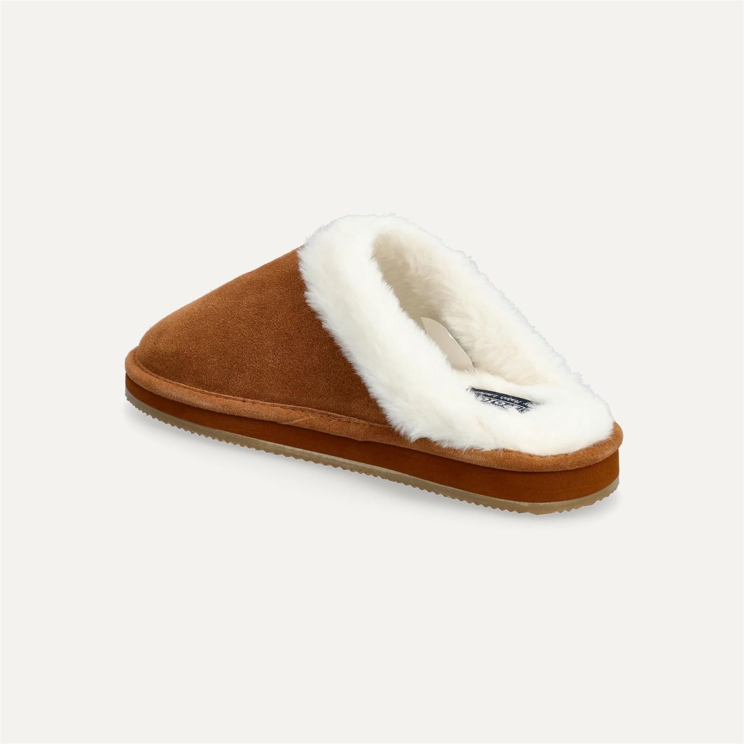 Kaylgh Scf B-GFlat Slipper Snff Sued