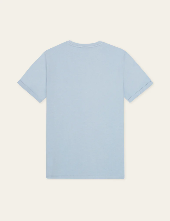 Norregaard Contrast T-Shirt Blue Fog