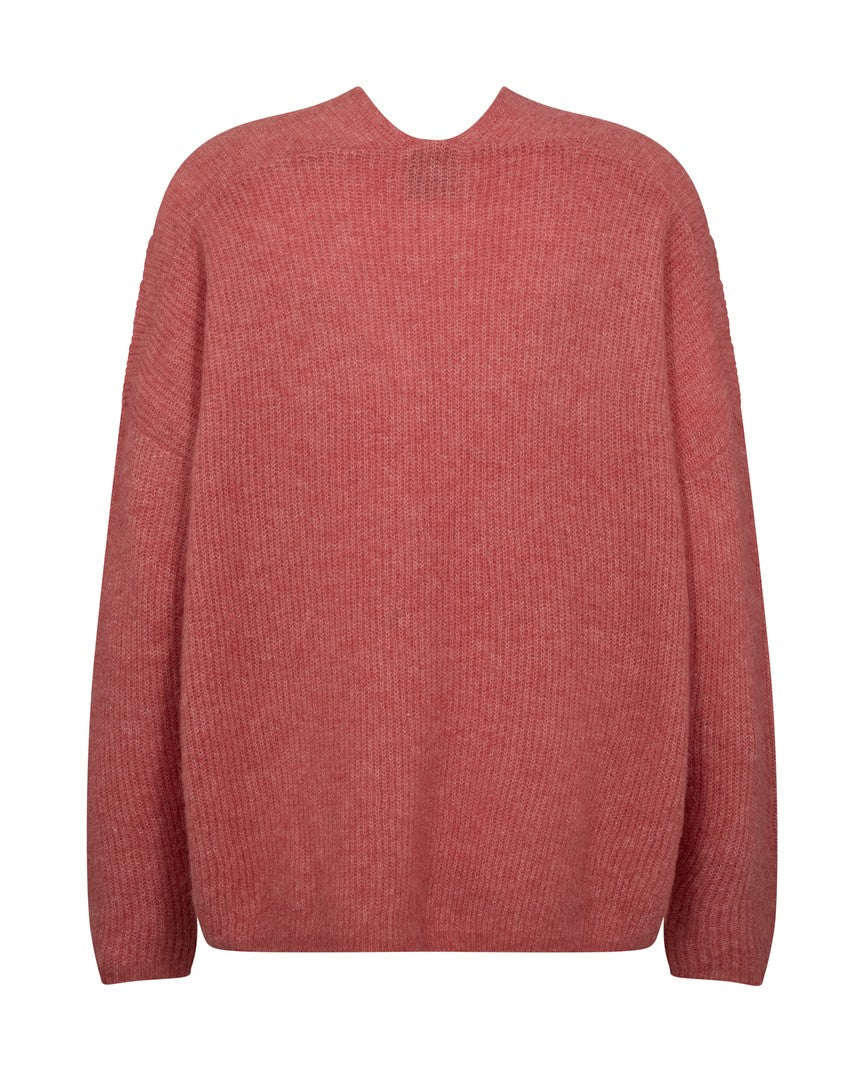 MMThora V-Neck Knit Faded Rose