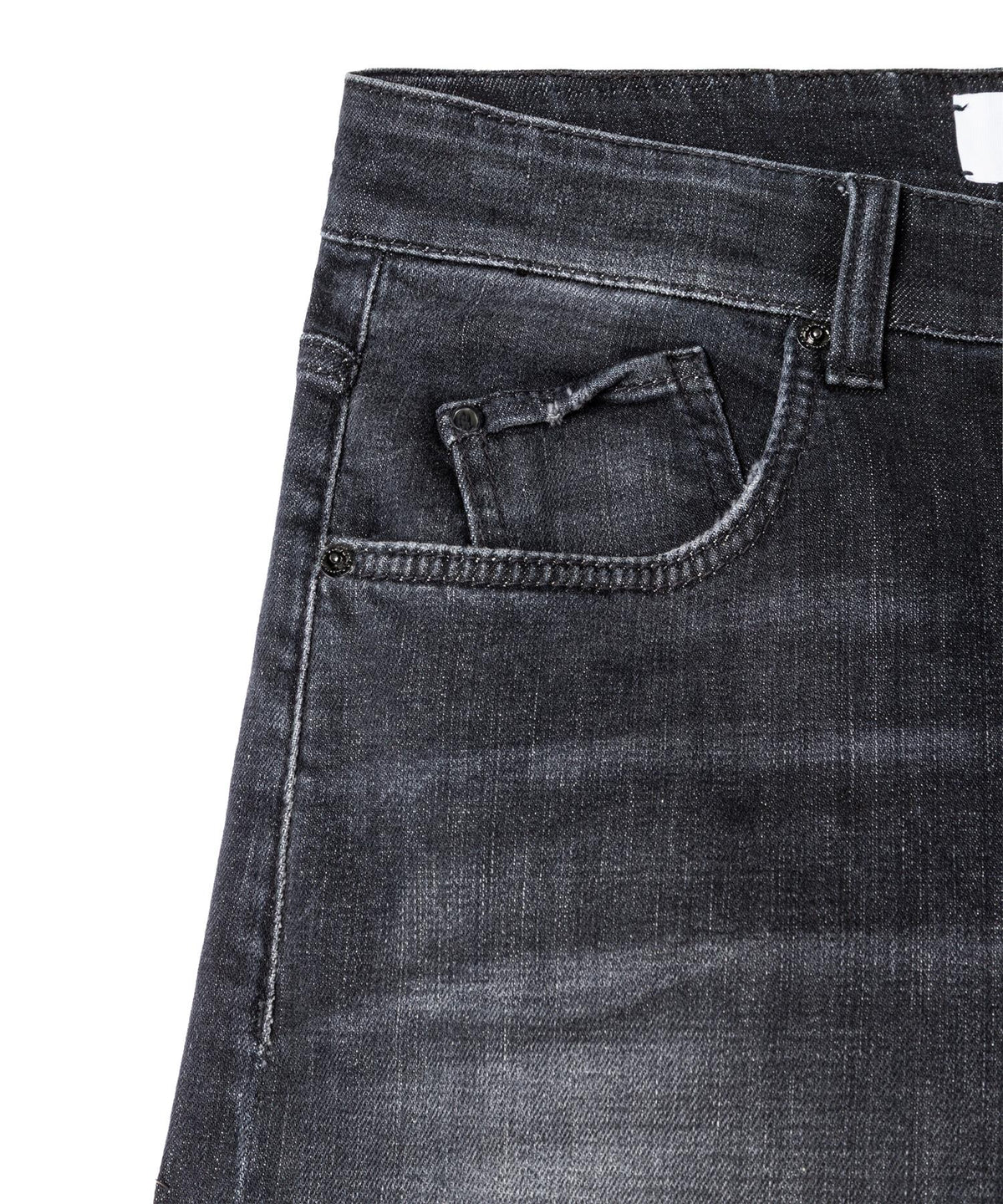 Baggy W/Strass Dark Cosy Midblack 30"