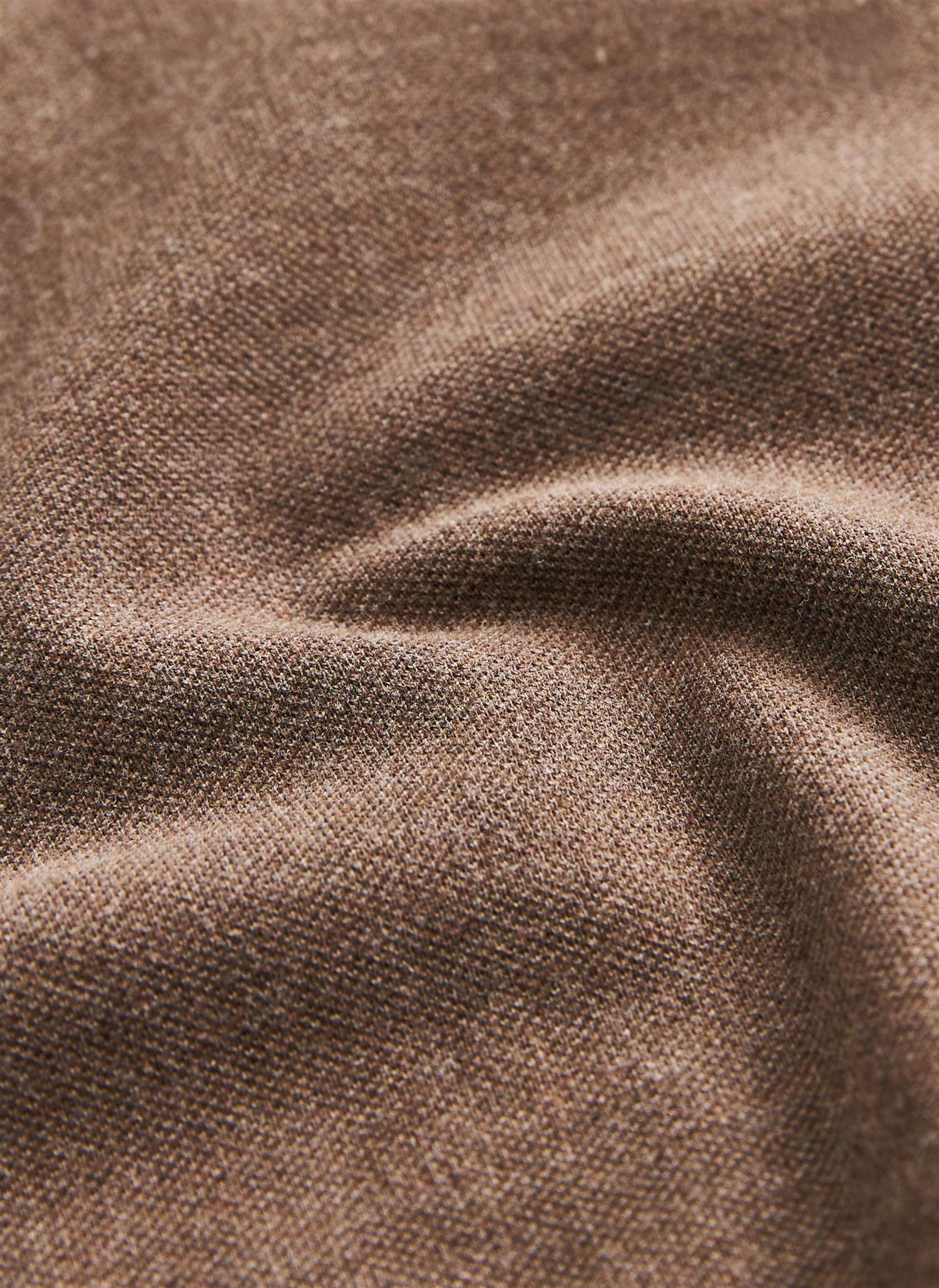 Camden LS Polo Brown