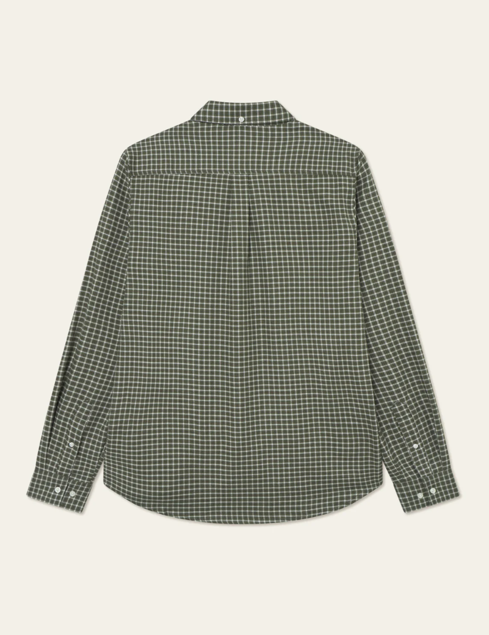 Konrad Check Flannel Shirt Light Sand