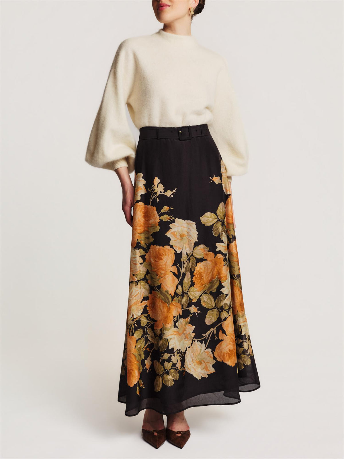 Organza Skirt PS27 Midnight Field