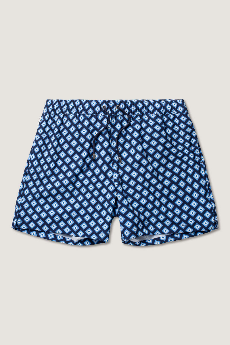 Classic Squares navy