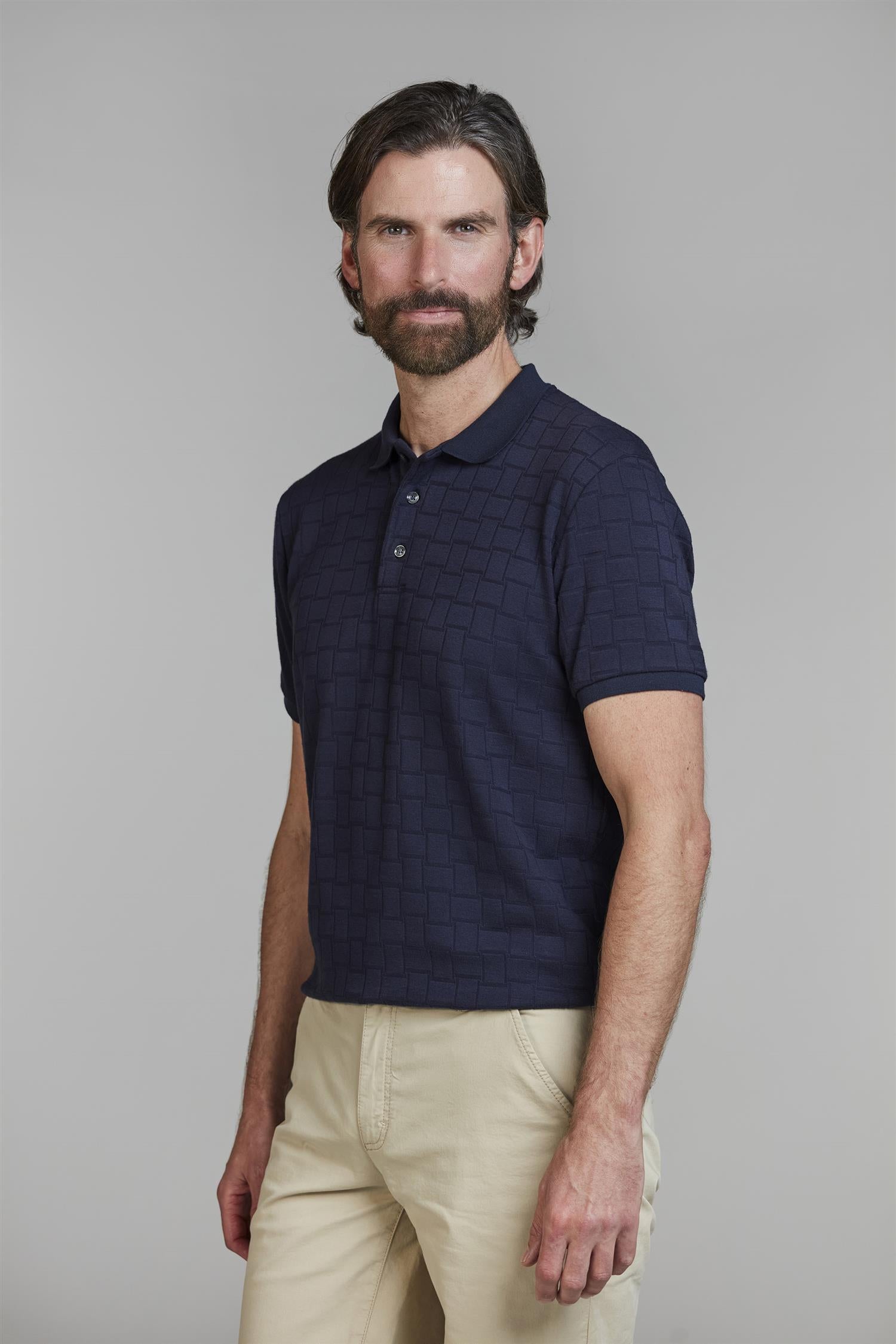 Structure Polo Navy
