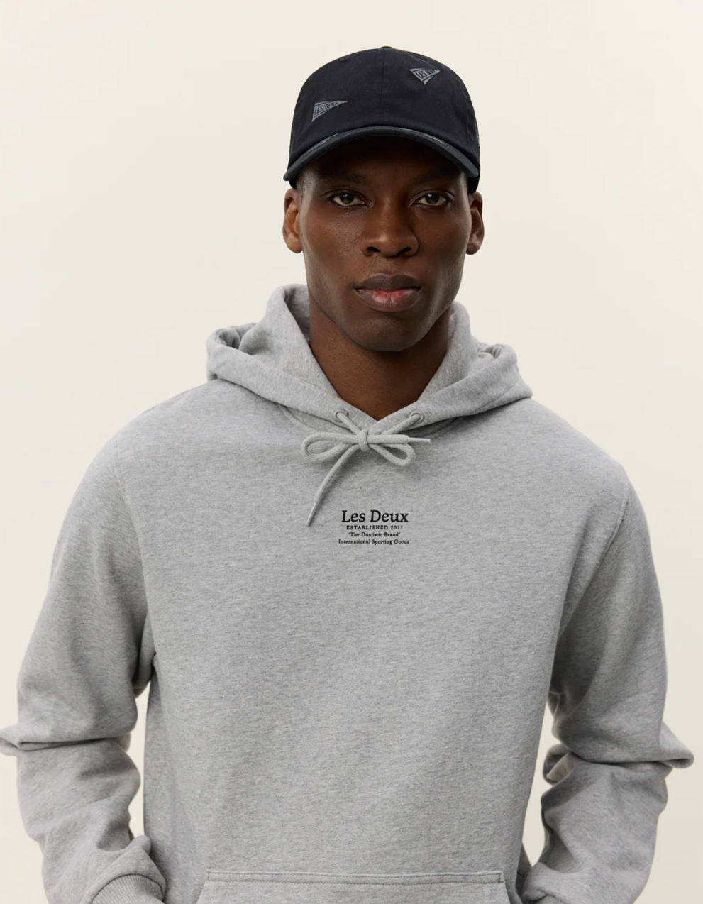 Established Hoodie Grey Melange