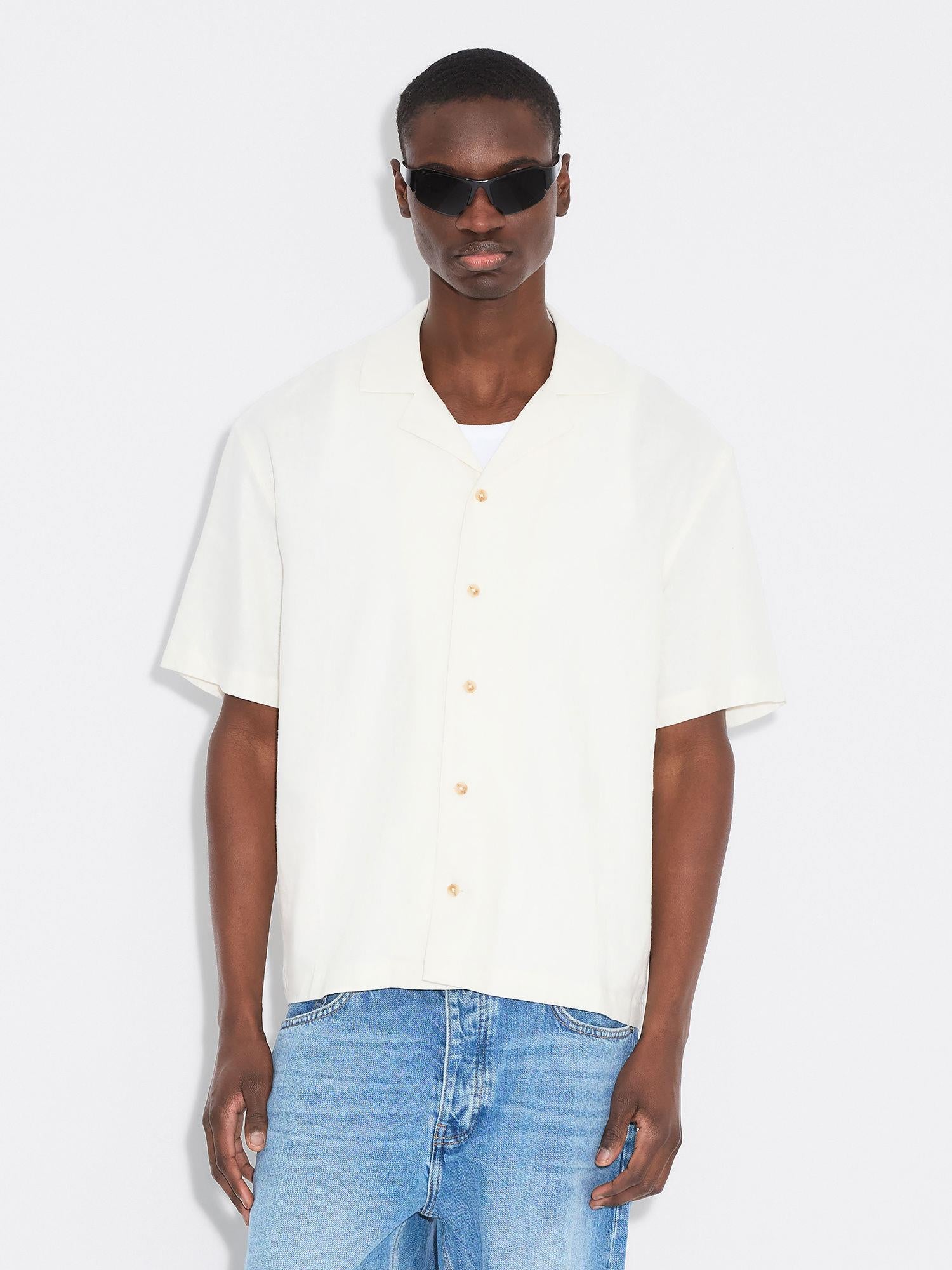 Pier Linen Shirt Ecru