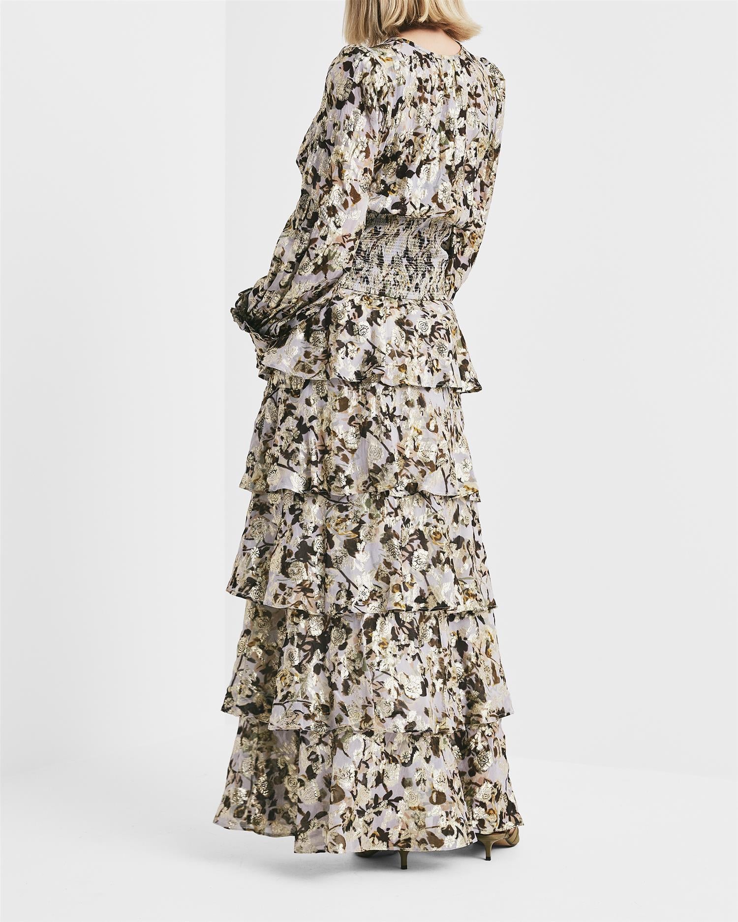 Georgette Top October Fields