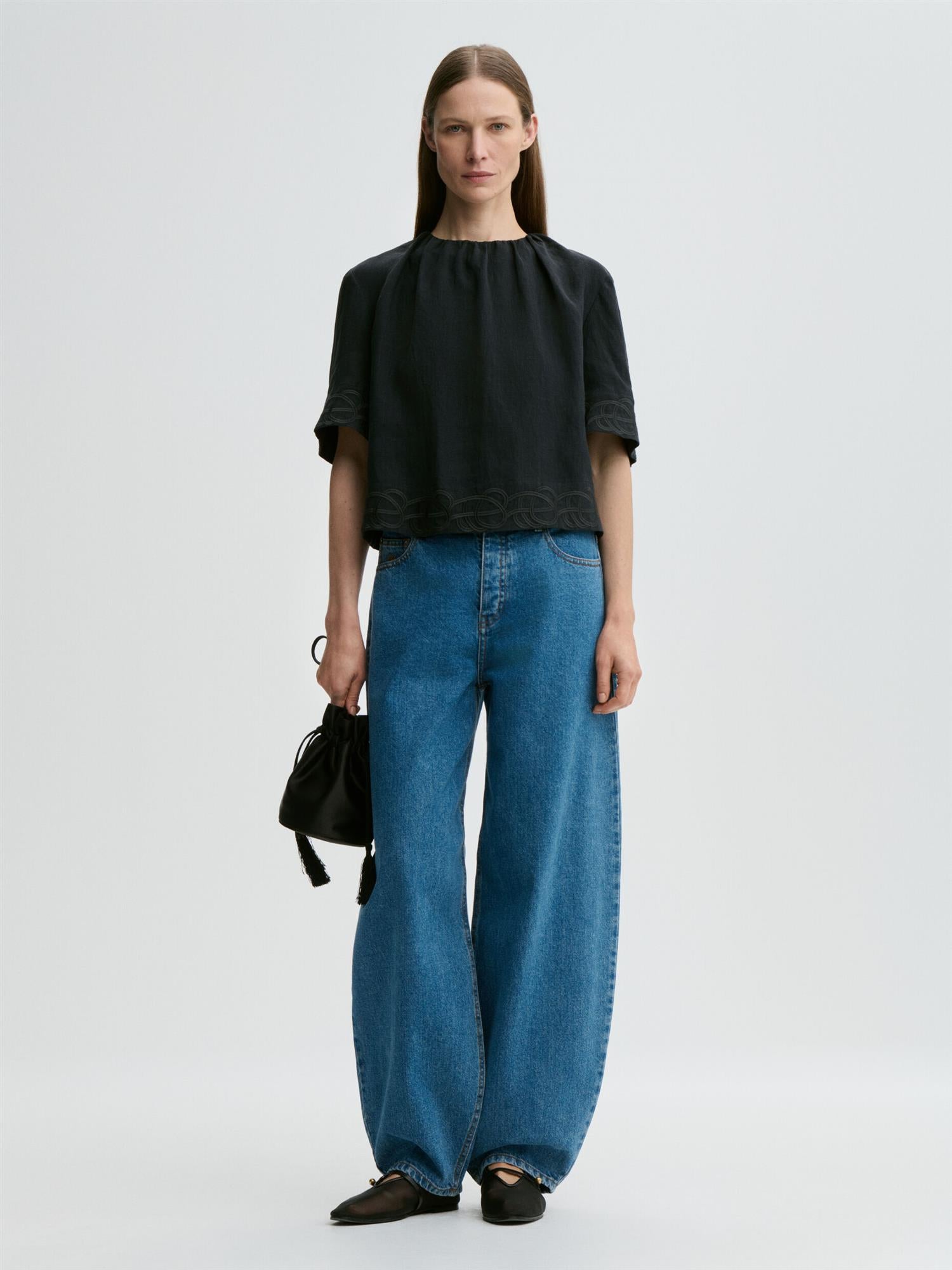 Marian Top Black
