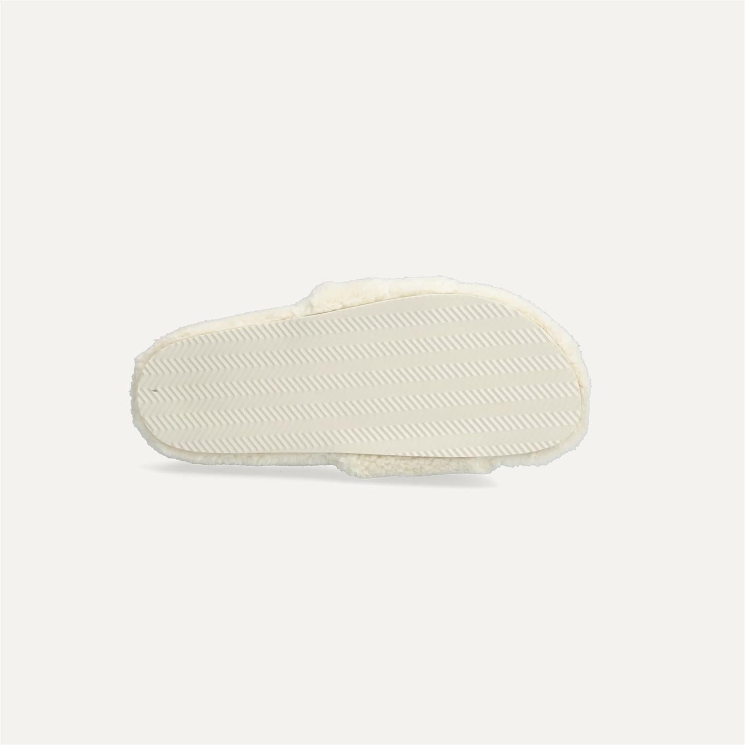 Elenore Sld-Flats-Slipper Cream