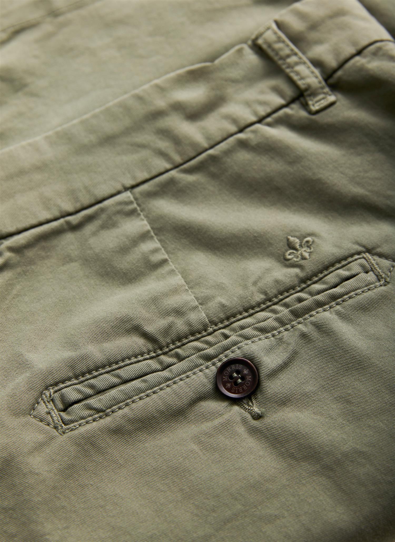 Jeffrey Summer Chino Shorts 7" Olive