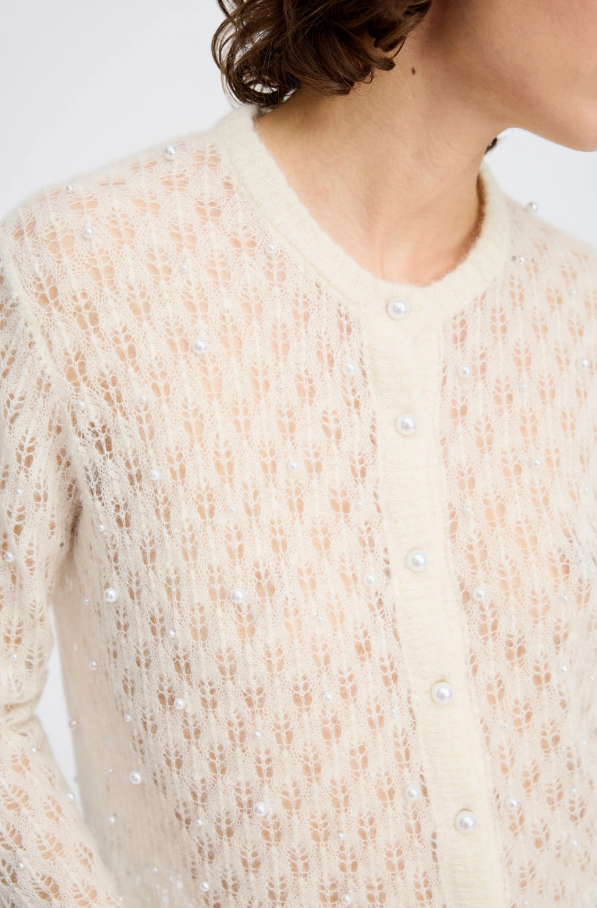 Perl Cardigan Ivory