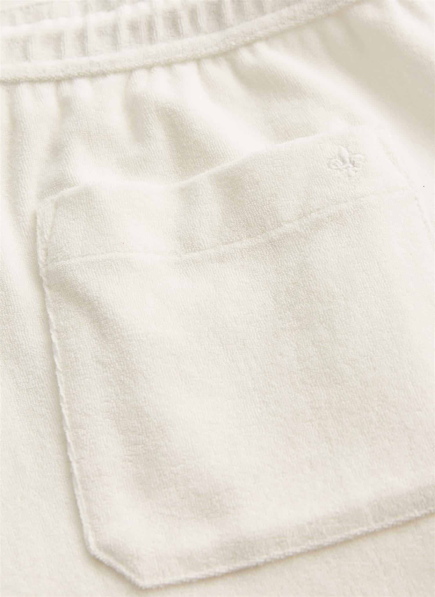 Delon Terry Shorts Offwhite