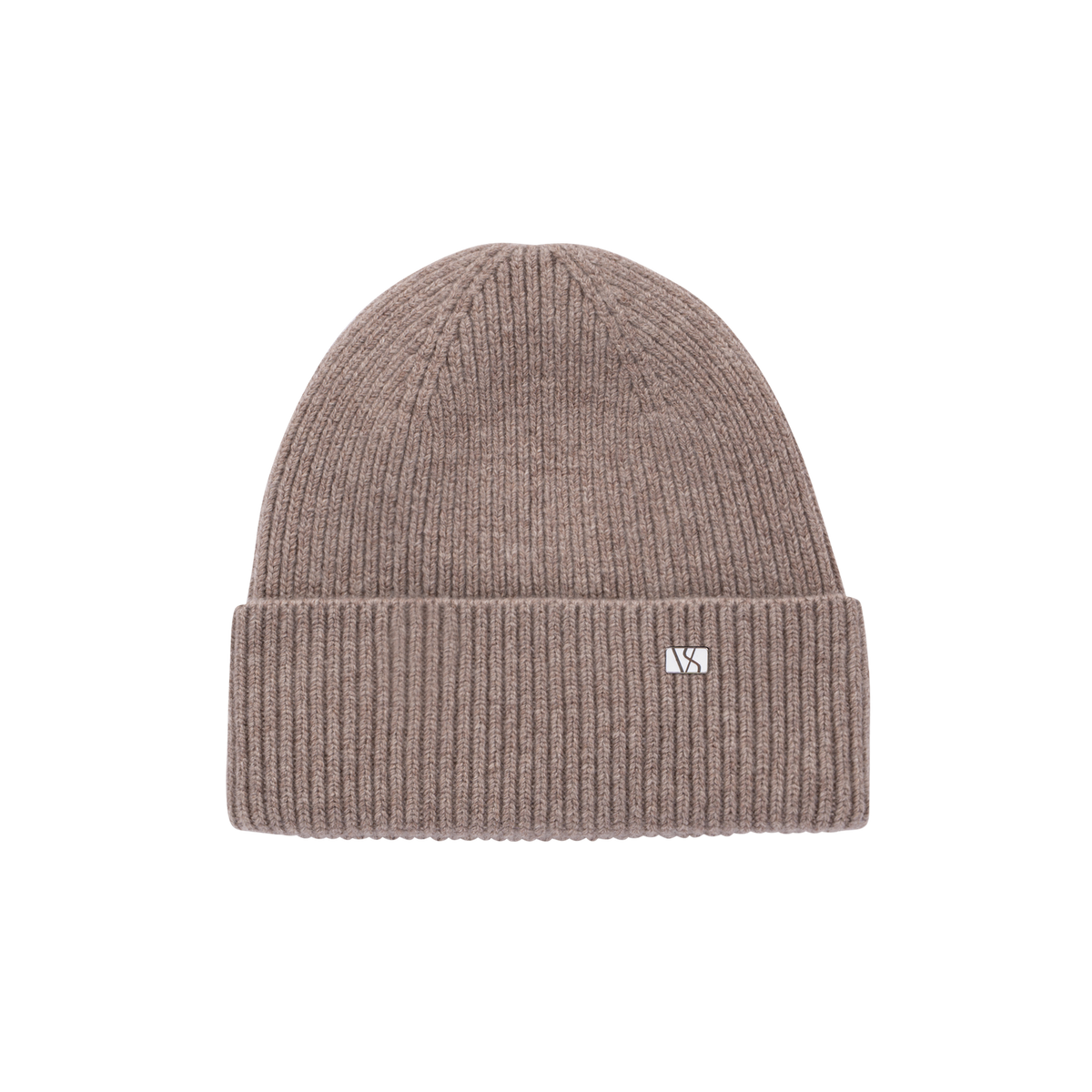 Beanie Cashmere Wool Lynx Beige