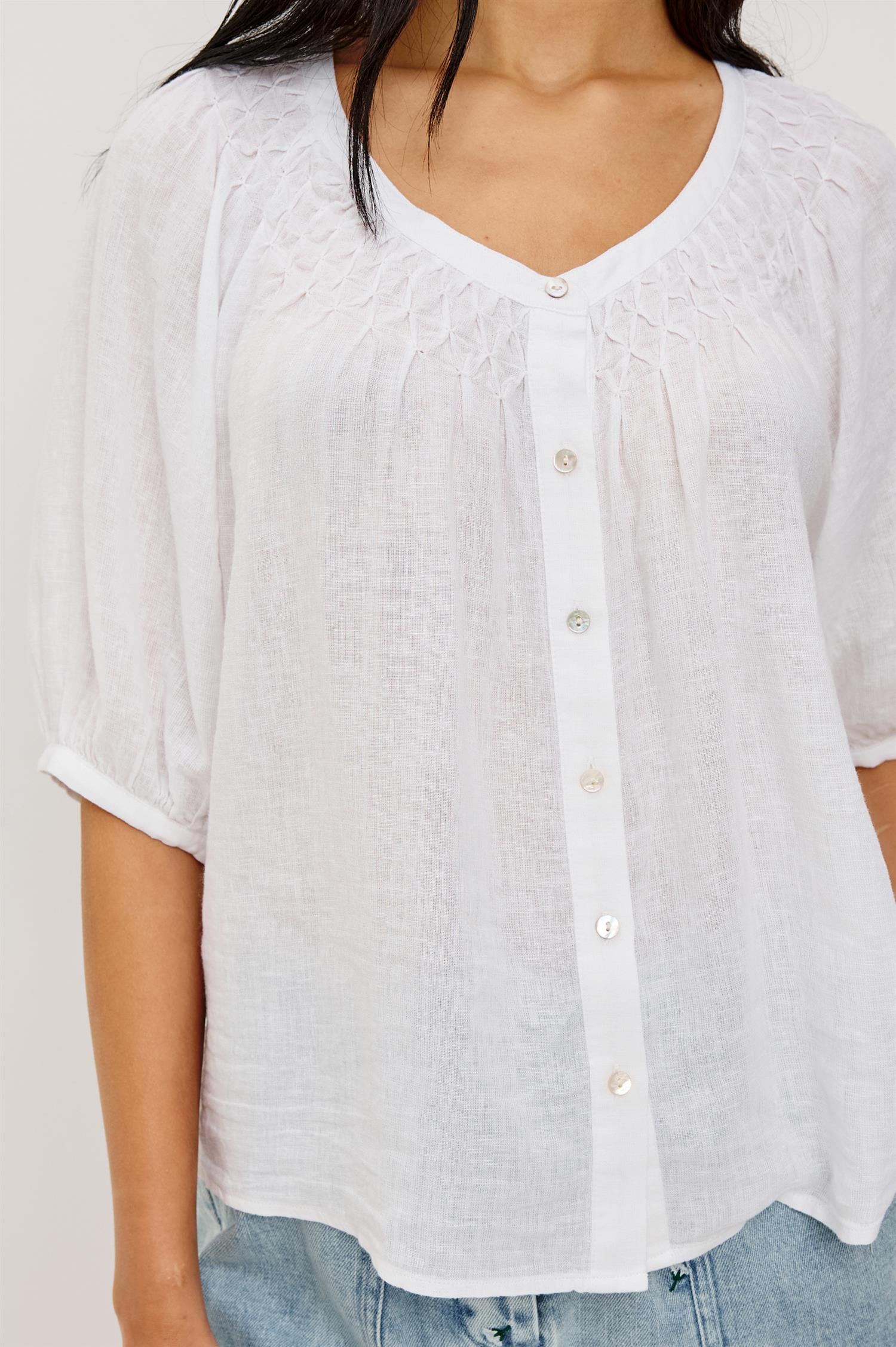 Rix Blouse White