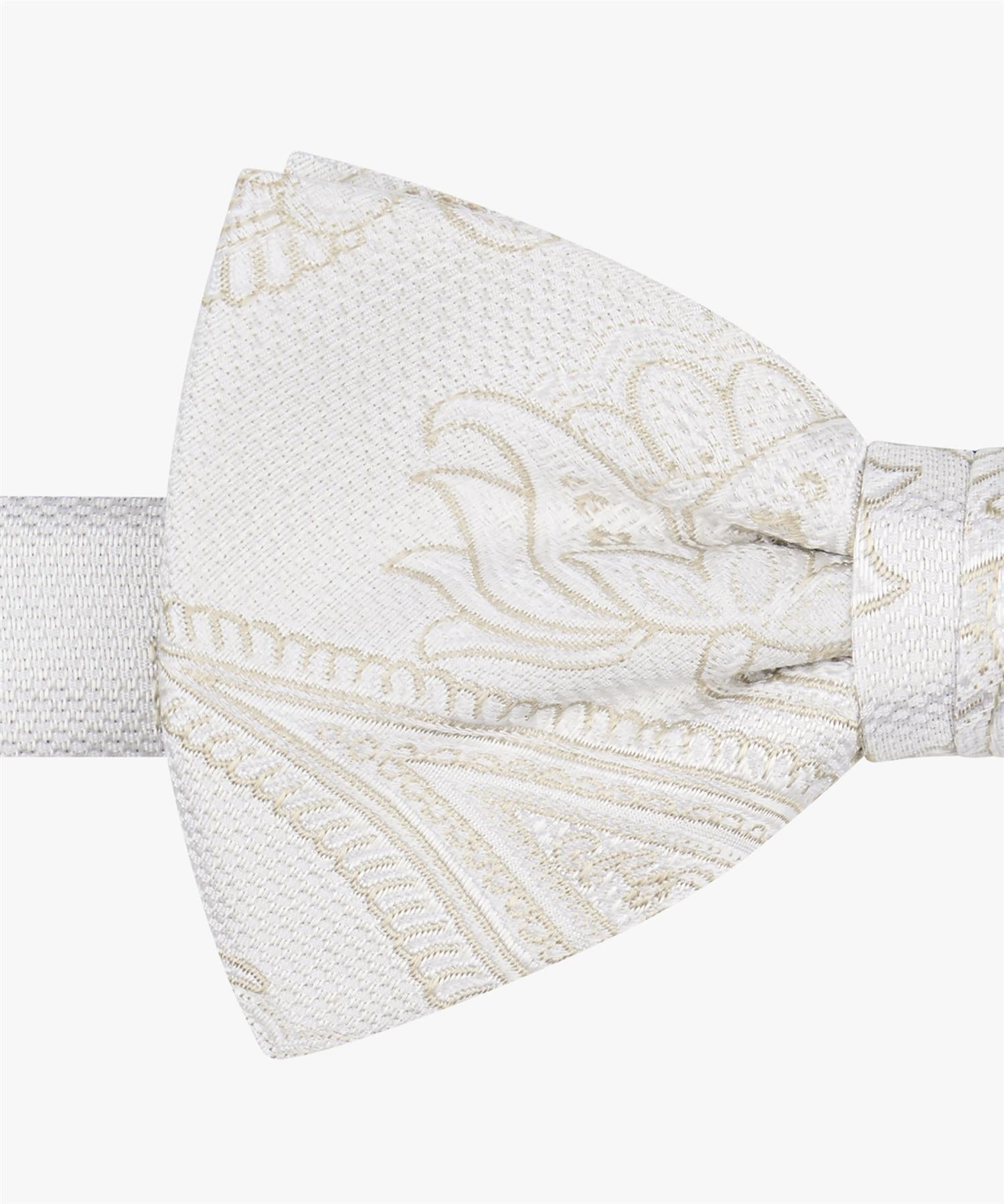 Bowtie Paisley Off White