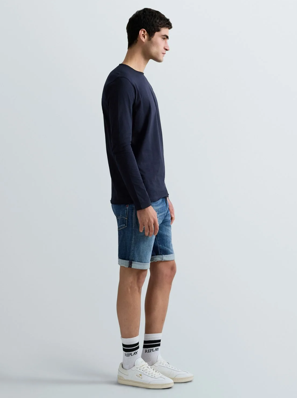 RBJ.981 Short Rip Denim