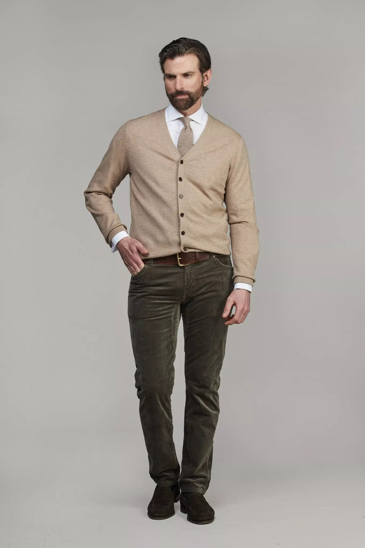 5-PKT CUT'N SEW ENSO CORD DARK GREEN