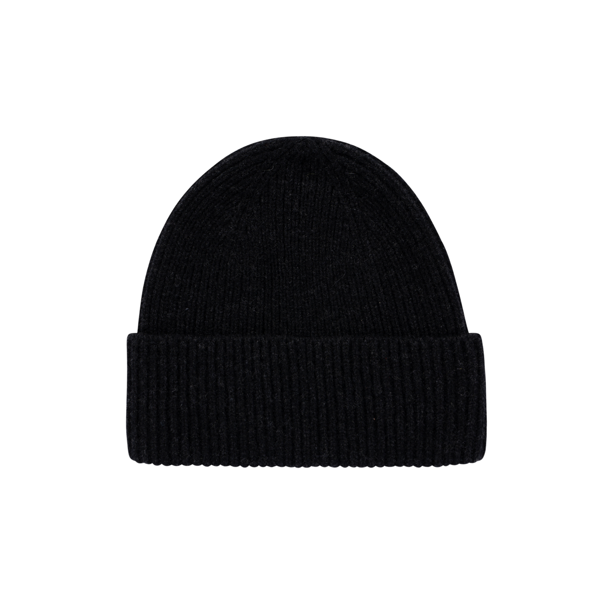 Beanie Cashmere Wool Charcoal