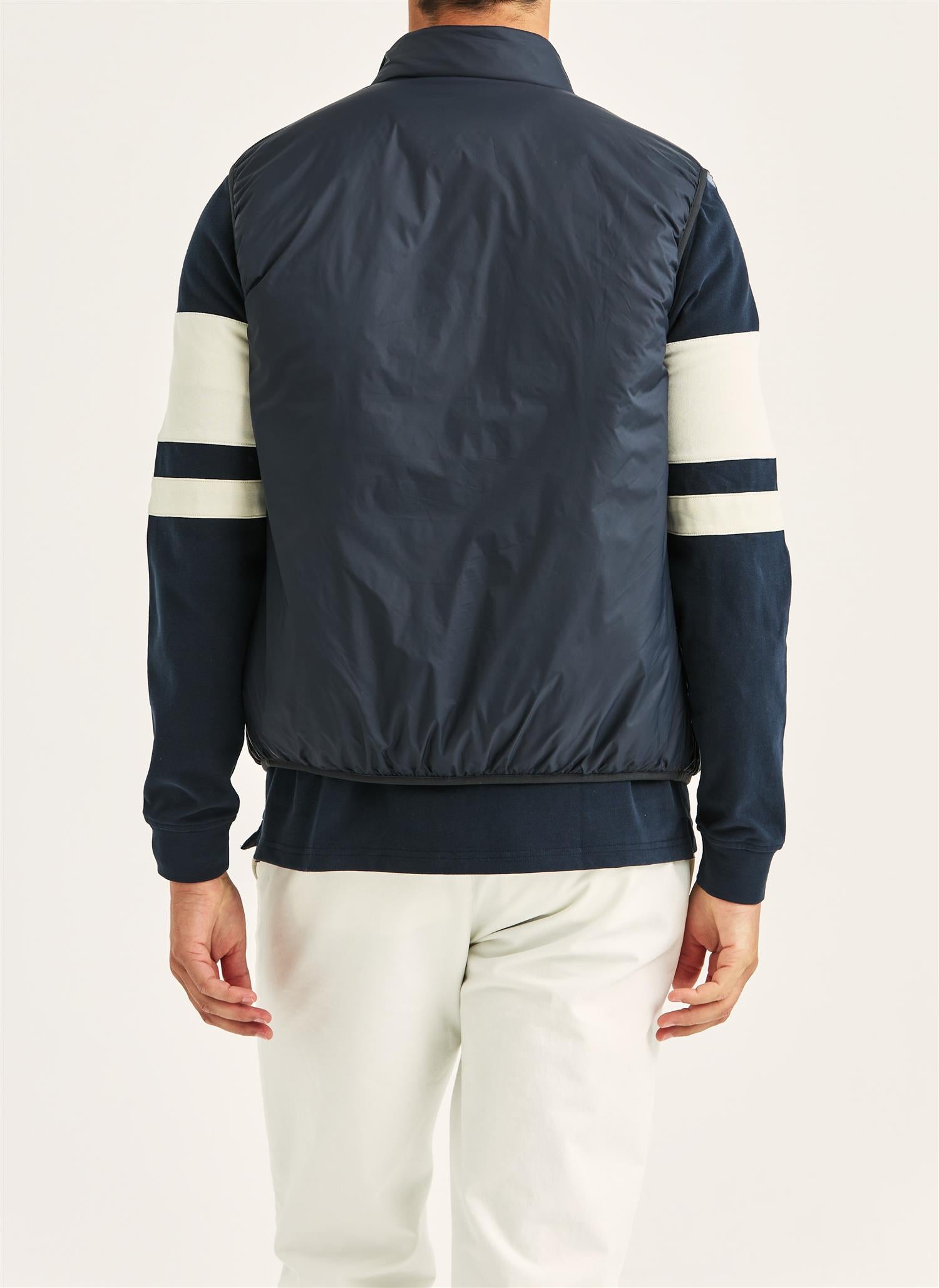 Bradley Padded Vest Blue