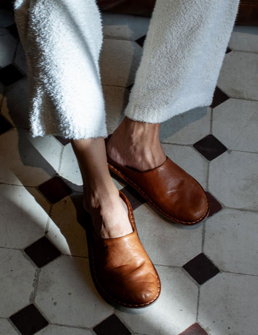 Viba Roma Leather Cognac brown