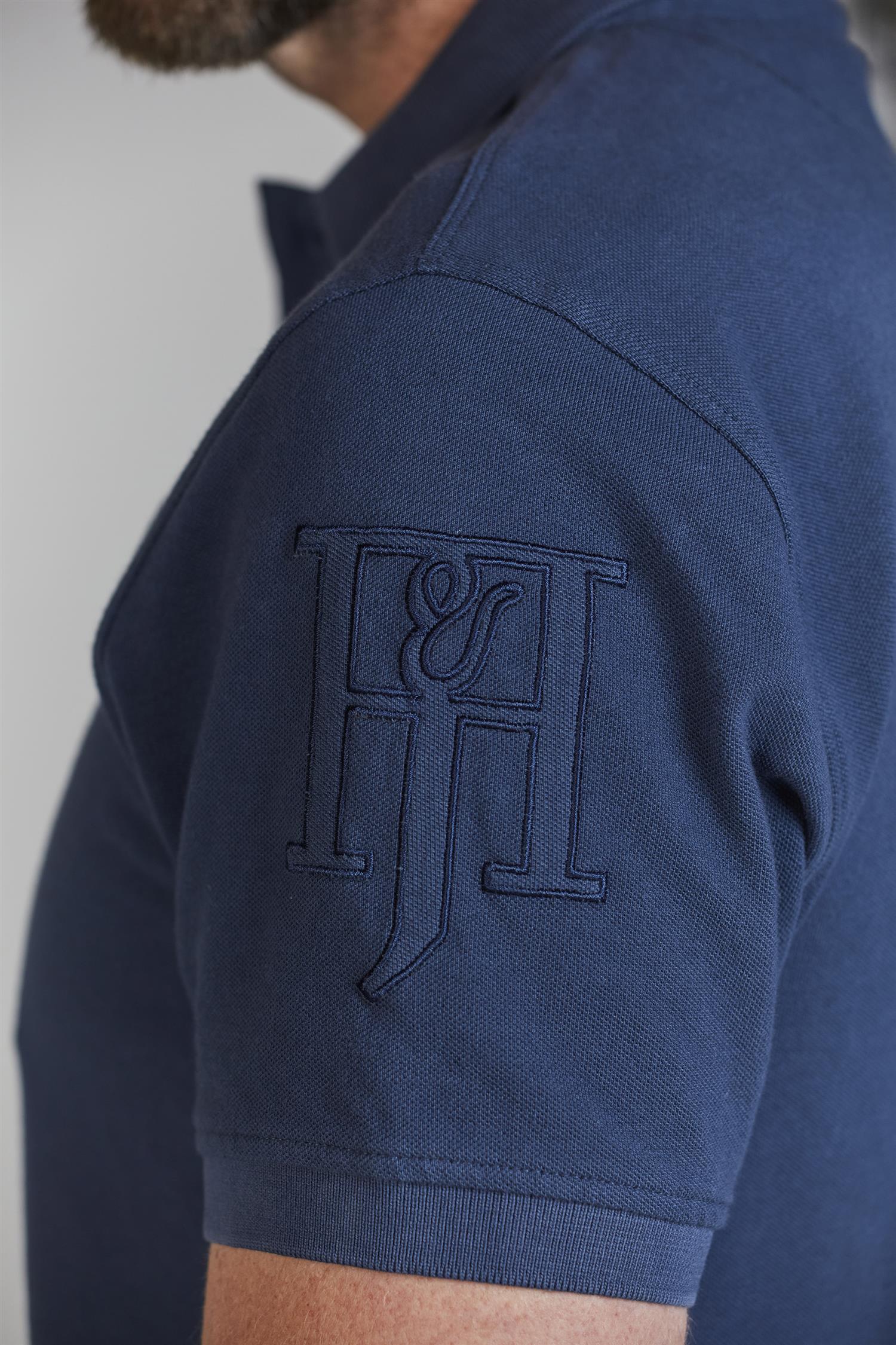 Rough Style Polo Mid Blue
