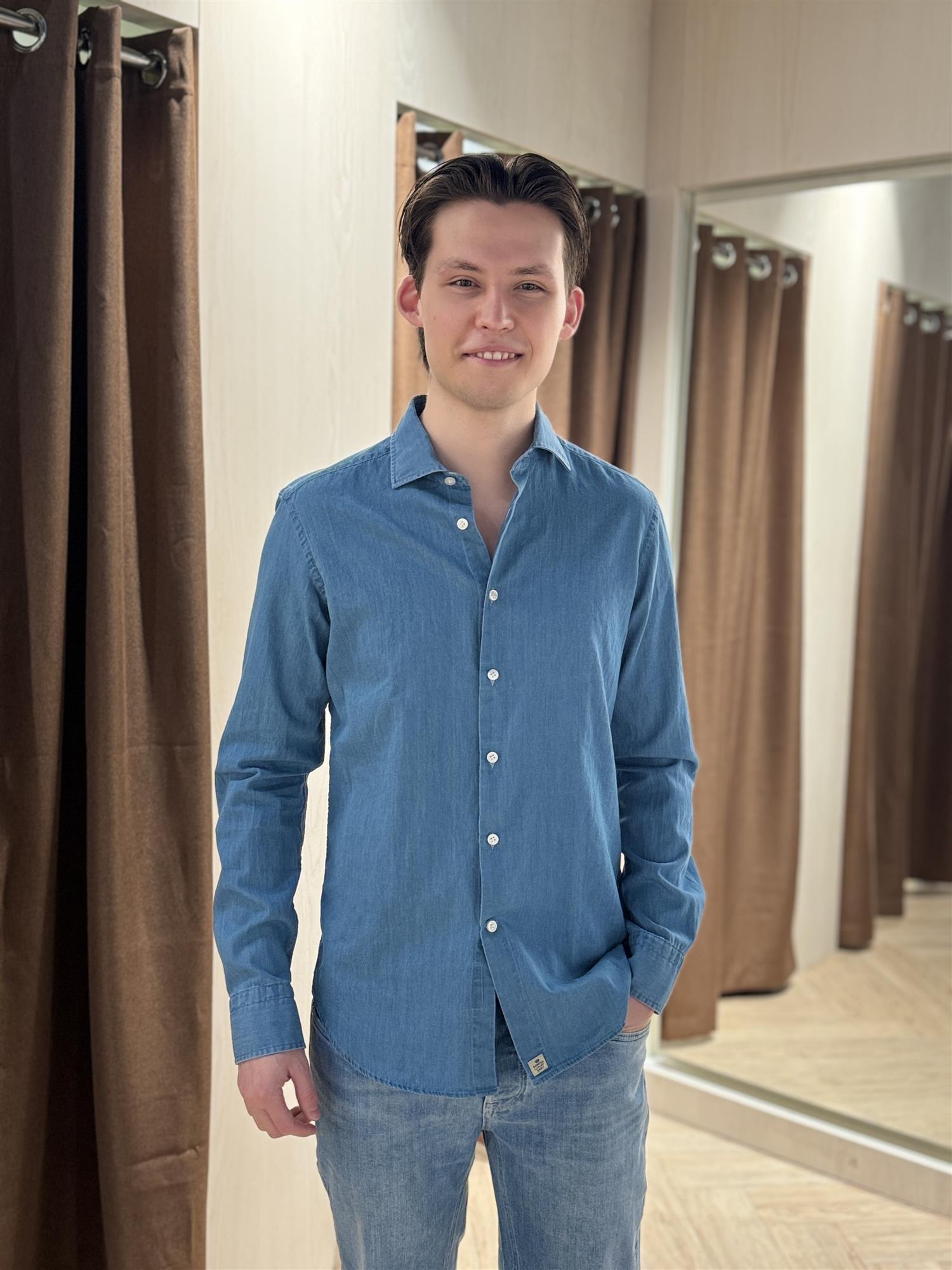 Blue Denim Shirt