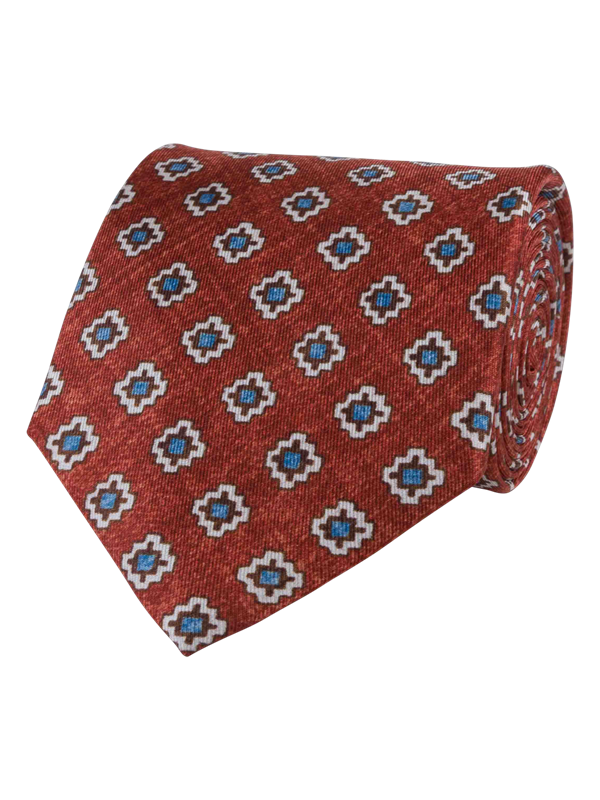 Rusty Silk Tie