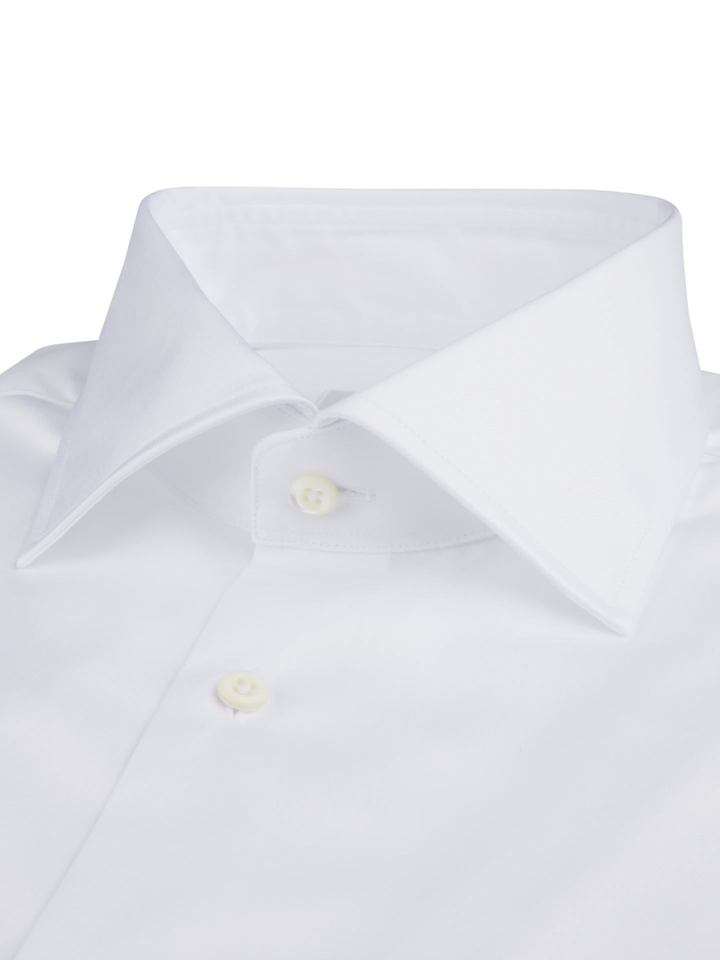 White Twill Shirt, Slimline