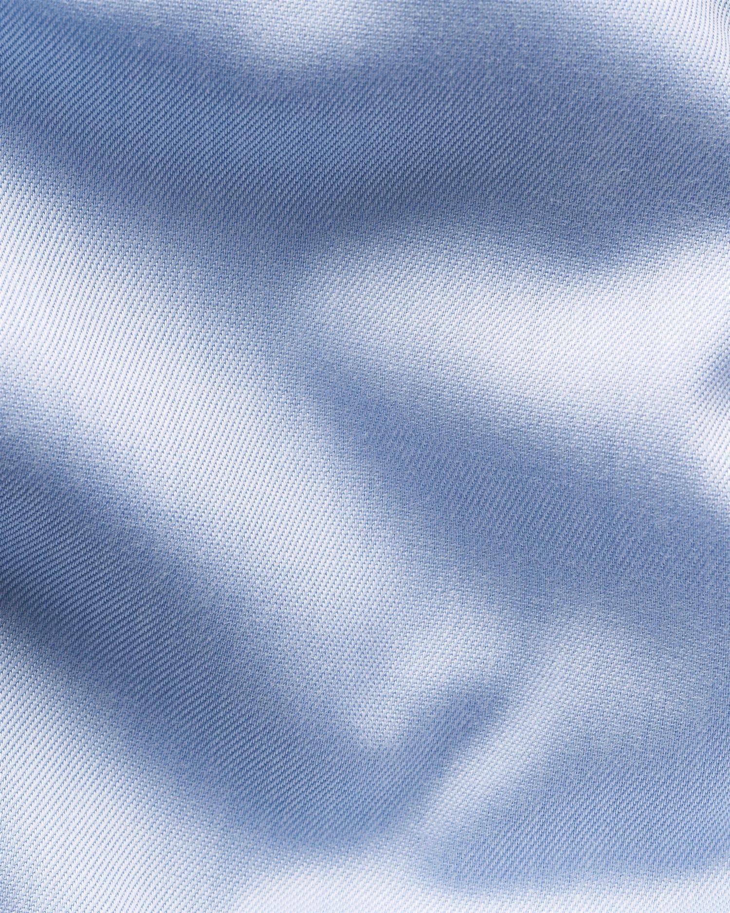 Light blue Paisley Effect Signature Twill Contemporary Shirt