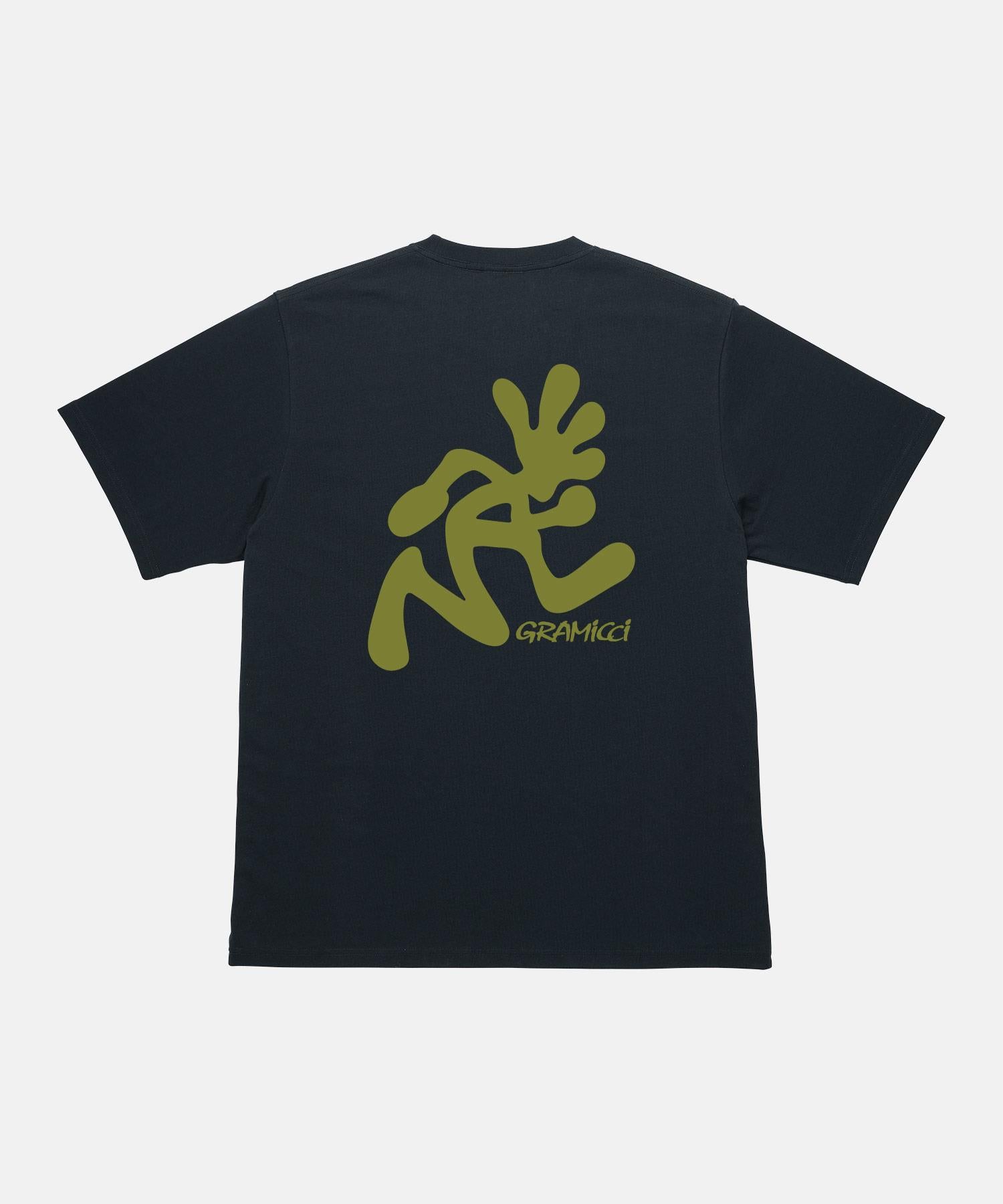 Running Man Tee Vintage Black